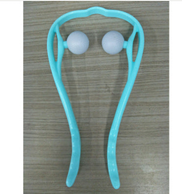 Multifunctional Manual Six-wheel Neck Massager.