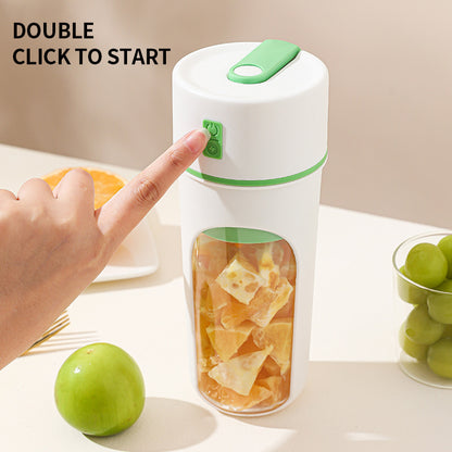 Portable USB Rechargeable Electric Juicer & Blender - Wireless Fruit Mixer & Ice Crusher - Prime