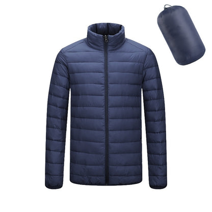 Men’s Lightweight Hooded Winter Jacket – Warm, Stylish & Portable Outerwear - Prime