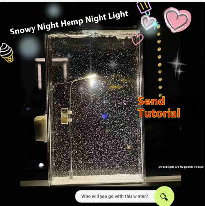 Magic Snowy Landscape Night Light - Prime