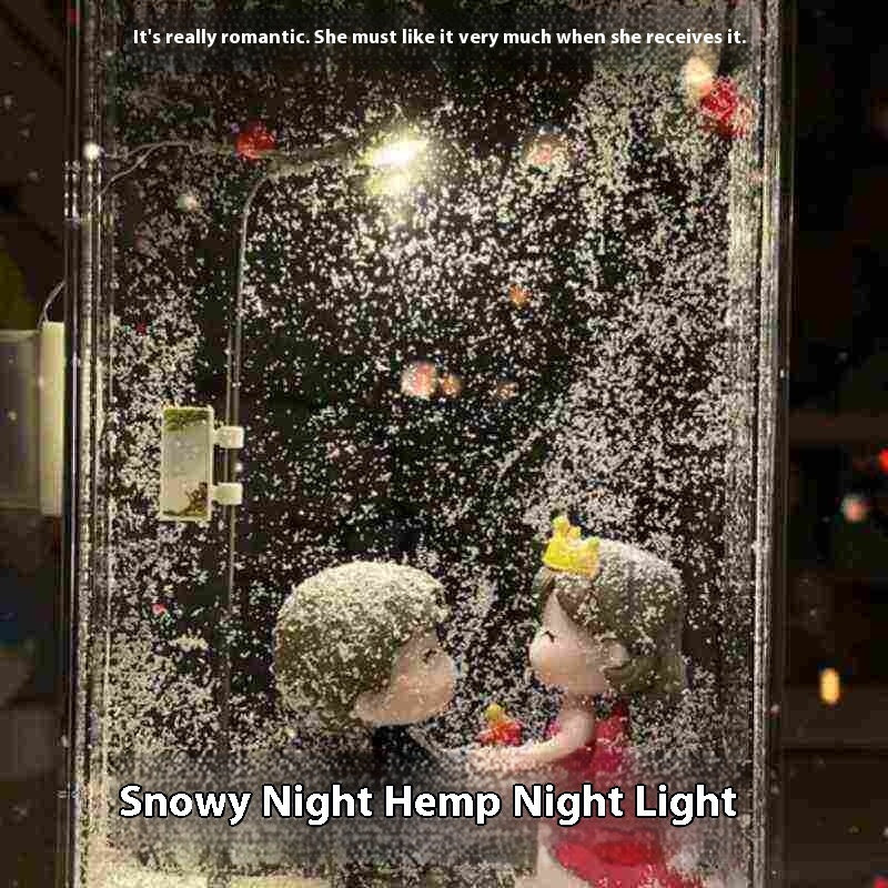 Magic Snowy Landscape Night Light - Prime