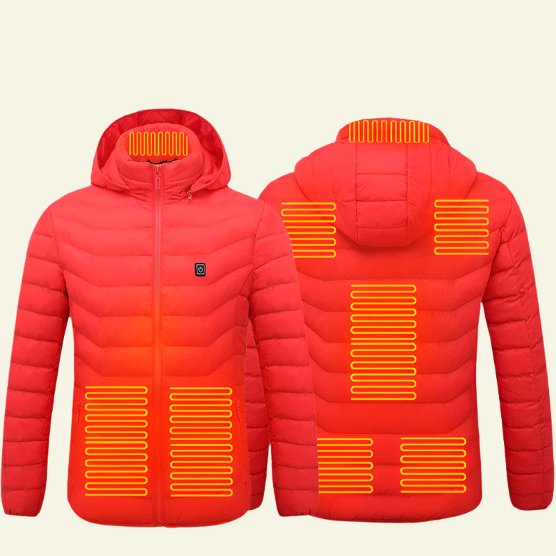 USB Electric Heated Jacket Cotton Coat - Prime