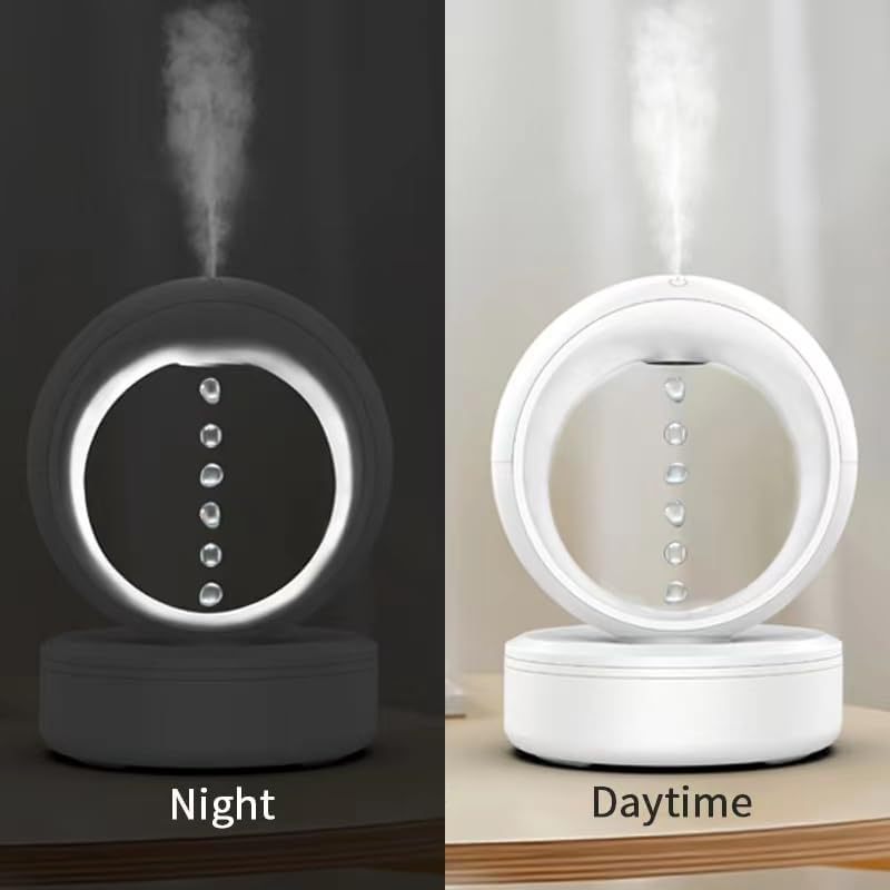 Anti-Gravity Air Humidifier – Silent Countercurrent Design for Soothing Comfort.