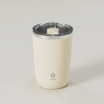 Automatic Self Stirring Electric Stainless Steel Mixing Mug.