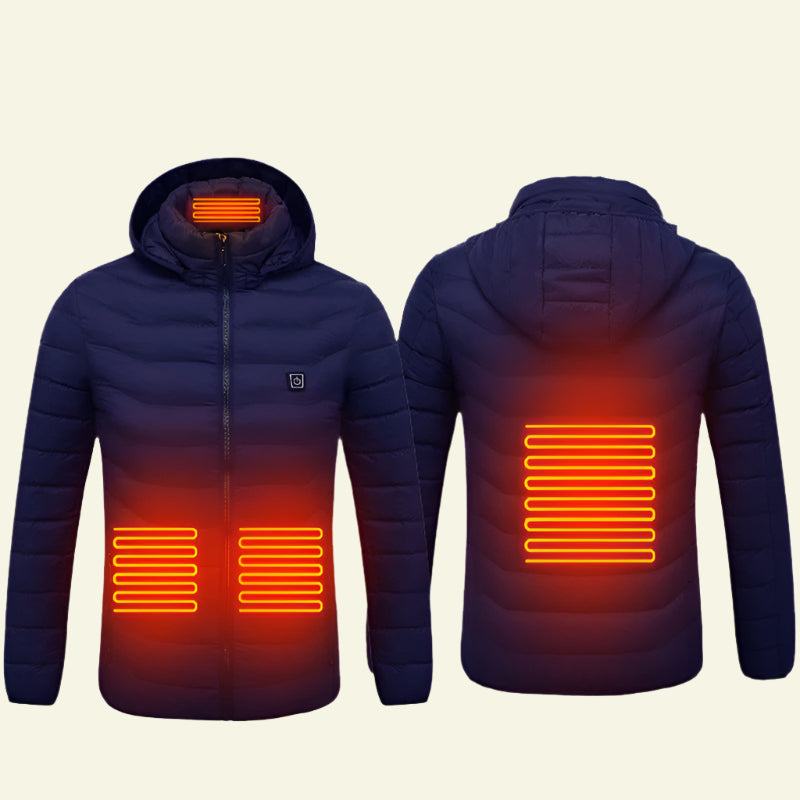 USB Electric Heated Jacket Cotton Coat - Prime