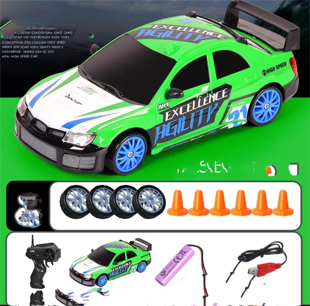 2.4G Drift Rc Car 4WD Toy Remote Control Car.