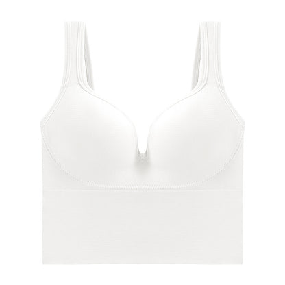 Soft Support Sports Bra – Beauty Back Design with Adjustable Shoulder Straps.