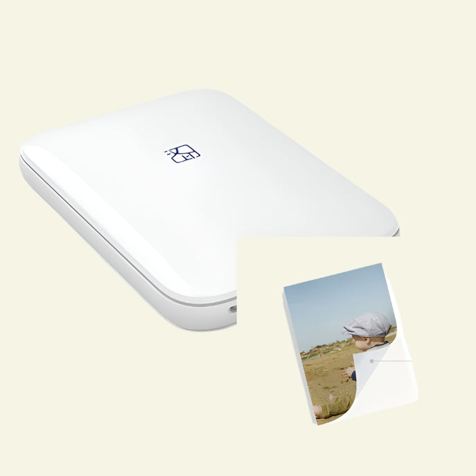 Portable Mini Full Color Wireless Bluetooth Photo Printer.