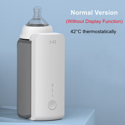 Portable Wireless Rechargeable Baby Bottle Warmer!.