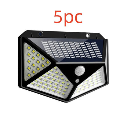 100LED solar wall light.