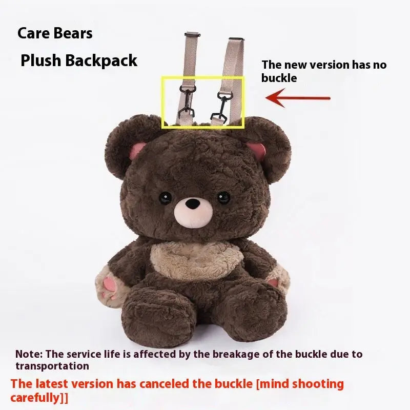 Couple's Love Bear Plush Shoulder Bag – Versatile, Cute & Stylish Backpack for All Prime