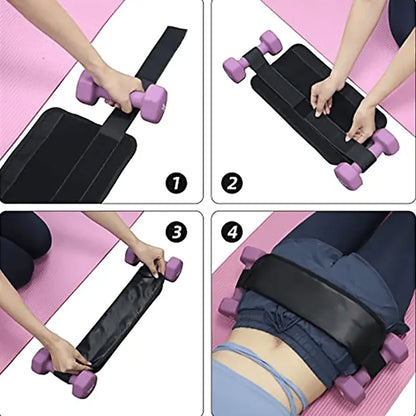 Hip Thrust Belt Glute Bridge Pad Prime