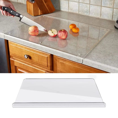 Acrylic Transparent Cutting Board With Lip Anti-slip Kitchen Cutting Chopping Boards Counter Countertop Protector Kitchen Gadget - Prime