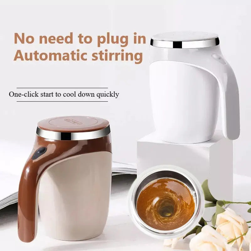 Self-Stirring Magnetic Coffee Mug – High-Value Electric Rotating Cup Prime