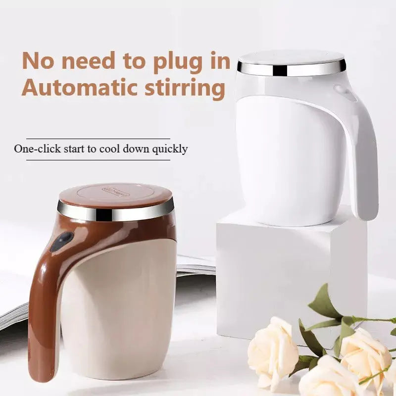 Self-Stirring Magnetic Coffee Mug – High-Value Electric Rotating Cup Prime