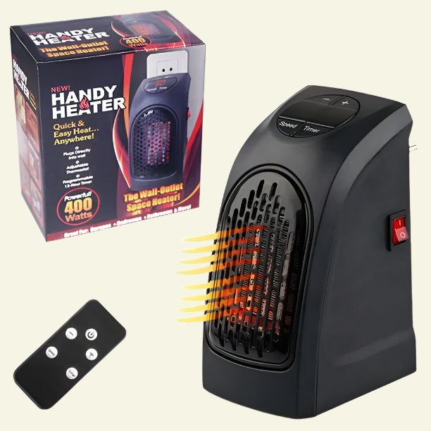 Efficient Mini Electric Wall Heater.