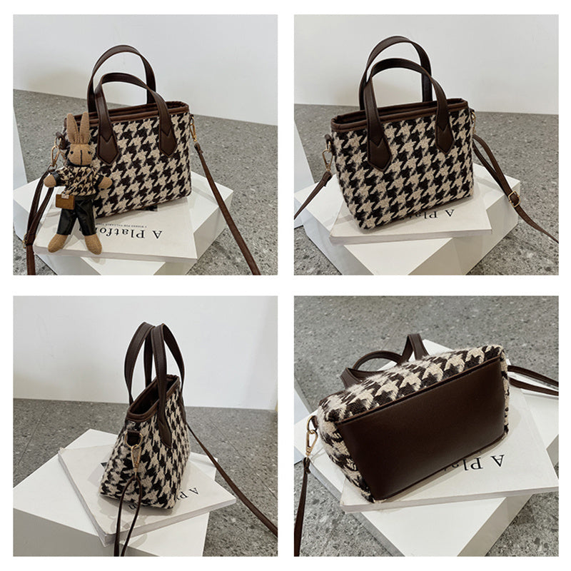 Checkerboard Handbags - Messenger Totes Bag for Women - Prime