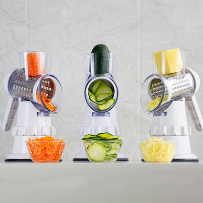 3 In 1 Vegetable Slicer Manual Kitchen Accessories.