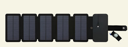 Outdoor Folding Solar Panel Charger - Portable Travel Power Supply!.