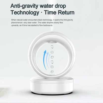 Anti-Gravity Air Humidifier – Silent Countercurrent Design for Soothing Comfort.