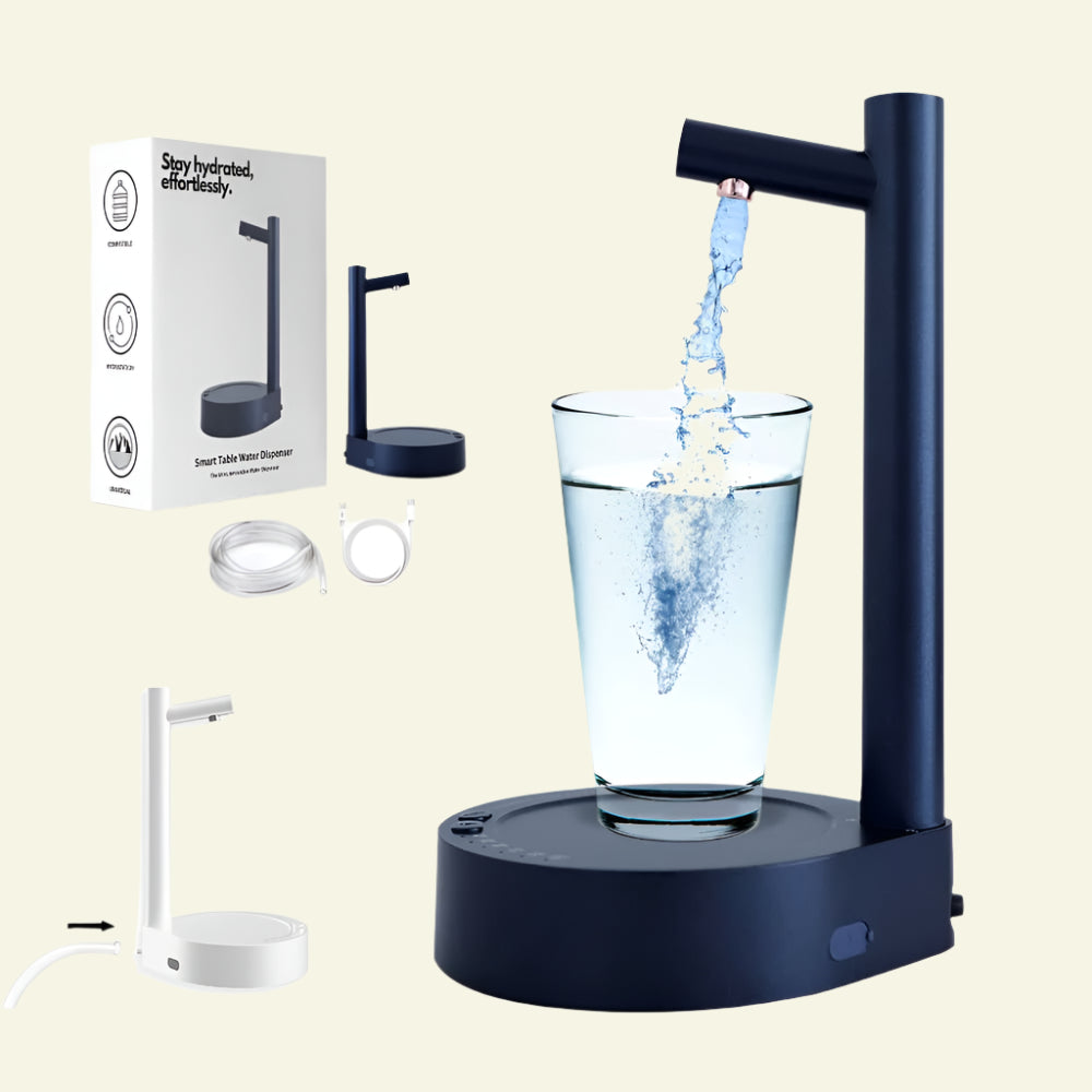 Portable USB Rechargeable Water Dispenser – Modern Design, Easy Hydration & On-the-Go Convenience - Prime