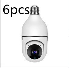 WiFi CAMERA 1080P Bulb 4X Zoom Camera E27 Home 5GWiFi Alarm Monitor.