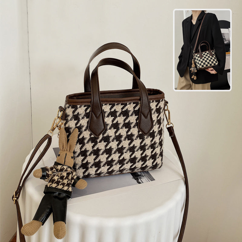 Checkerboard Handbags - Messenger Totes Bag for Women - Prime