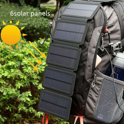 Outdoor Folding Solar Panel Charger - Portable Travel Power Supply!.