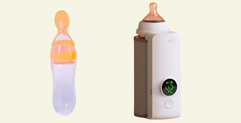 Portable Wireless Rechargeable Baby Bottle Warmer!.