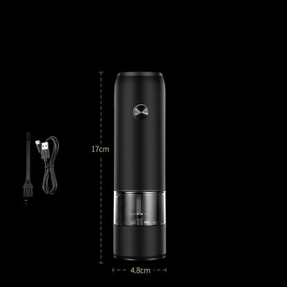 Rechargeable Electric Pepper And Salt Grinder Set.